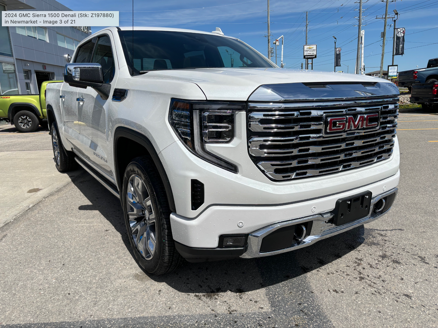 2023 Sierra 1500 Denali 3.0L (White)